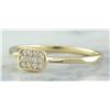 Image 2 : 0.12 CTW 14K Yellow Gold Diamond Ring