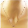 Image 3 : 0.20 CTW Diamond 18K Rose Gold Necklace