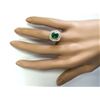 Image 4 : 2.88 CTW Natural Emerald And Diamond Ring In 14k Yellow Gold
