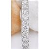 Image 4 : 1.00 CTW Natural Diamond 14K Solid White Gold Ring