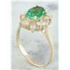 Image 3 : 1.76 CTW Emerald 14K Yellow Gold Diamond Ring