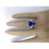 Image 5 : 5.65 CTW Natural Tanzanite 14K Solid Yellow Gold Diamond Ring