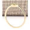Image 3 : 0.60 CTW Natural Peridot Ring In 18K Yellow Gold
