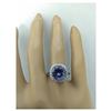 Image 5 : 6.02 CTW Tanzanite 18K White Gold Diamond Ring