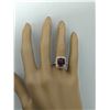 Image 5 : 4.45 CTW Tourmaline 18K White Gold Diamond ring