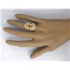 Image 6 : 2.88 CTW Natural Sapphire 14K Solid Yellow Gold Diamond Ring