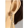 Image 3 : 4.00 CTW Natural Diamond Earrings 14k Solid Yellow Gold