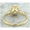 Image 4 : 1.08 CTW Opal 14K Yellow Gold Diamond Ring