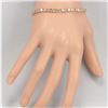 Image 3 : 8.31 CTW Natural Diamond Bracelet In 18K Rose Gold