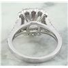 Image 3 : 3.70 CTW Morganite 14K White Gold Diamond Gold