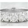 Image 1 : 2.07 CTW Diamond 18K White Gold Ring