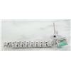 Image 3 : 2.10 CTW Emerald 18K White Gold Diamond Earrings