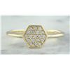 Image 1 : 0.22 CTW 18K Yellow Gold Diamond Ring