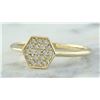 Image 2 : 0.22 CTW 18K Yellow Gold Diamond Ring