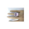 Image 5 : 15.02 CTW Natural Kunzite 18K Solid White Gold Diamond Ring