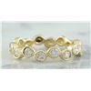 0.55 CTW 18K Yellow Gold Diamond Ring