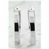 Image 3 : 1.00 CTW 18K White Gold Diamond Earrings
