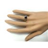 Image 4 : 1.30 CTW Natural Blue Sapphire Ring In 14k Yellow Gold