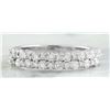 Image 1 : 0.75 CTW 18K White Gold Diamond Ring