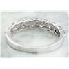Image 3 : 0.75 CTW 18K White Gold Diamond Ring