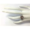 Image 4 : 5.30 CTW Natural Morganite And Diamond Ring 18K Solid White Gold