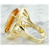 Image 3 : 17.06 CTW Citrine 14K yellow Gold Diamond Ring
