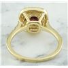 Image 3 : 1.40 CTW Ruby 18K Yellow Gold Diamond Ring