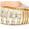Image 2 : 2.50 CTW Natural Diamond 18K Solid Yellow Gold Ring