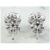 Image 5 : 1.00 CTW 18K White Gold Diamond Earrings