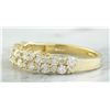Image 2 : 0.75 CTW 14K Yellow Gold Diamond Ring