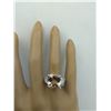 Image 6 : 7.85 CTW Morganite 18K White Gold Diamond Ring