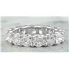 Image 1 : 6.30 CTW Diamond 14K White Gold Ring