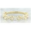 Image 1 : 0.07 CTW Diamond 18K Yellow Gold Ring