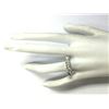 Image 4 : 2.56 CTW Natural Diamond Ring In 18K Solid White Gold