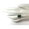 Image 4 : 6.68 CTW Natural Emerald And Diamond Ring 18K Solid Yellow Gold
