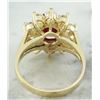Image 4 : 3.55 CTW Ruby 18K Yellow Gold Diamond Ring