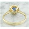 Image 3 : 0.72 CTW Sapphire 14K Yellow Gold Diamond Ring