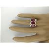 Image 5 : 8.32 CTW Ruby 14K Yellow Gold Diamond Ring