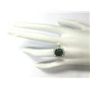 Image 4 : 5.10 CTW Natural Emerald And Diamond Ring 14K Solid Yellow Gold