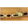 Image 5 : 46.40 CTW Ruby 14K Yellow Gold Diamond Necklace