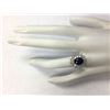 Image 4 : 3.51 CTW Natural Blue Sapphire Diamond Ring 18K Solid White Gold