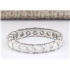 Image 2 : 2.40 CTW Natural Diamond Ring In 18K White Gold