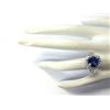 Image 4 : 4.71 CTW Natural Blue Tanzanite And Diamond Ring 18K Solid White Gold