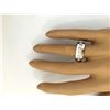 Image 5 : 1.17 CTW Natural Diamond 18K Solid White Gold Ring