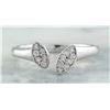 Image 1 : 0.15 CTW 18K White Gold Diamond Ring