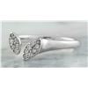 Image 2 : 0.15 CTW 18K White Gold Diamond Ring