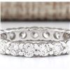 Image 1 : 2.40 CTW Natural Diamond Ring In 14k White Gold
