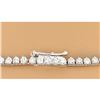 Image 5 : 15.00 CTW Natural Diamond 14K Solid White Gold Necklace