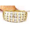 Image 1 : 1.55 CTW Natural Diamond 14K Solid Yellow Gold Ring