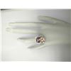 Image 4 : 11.92 CTW Natural Morganite And Diamond Ring In 18K White Gold